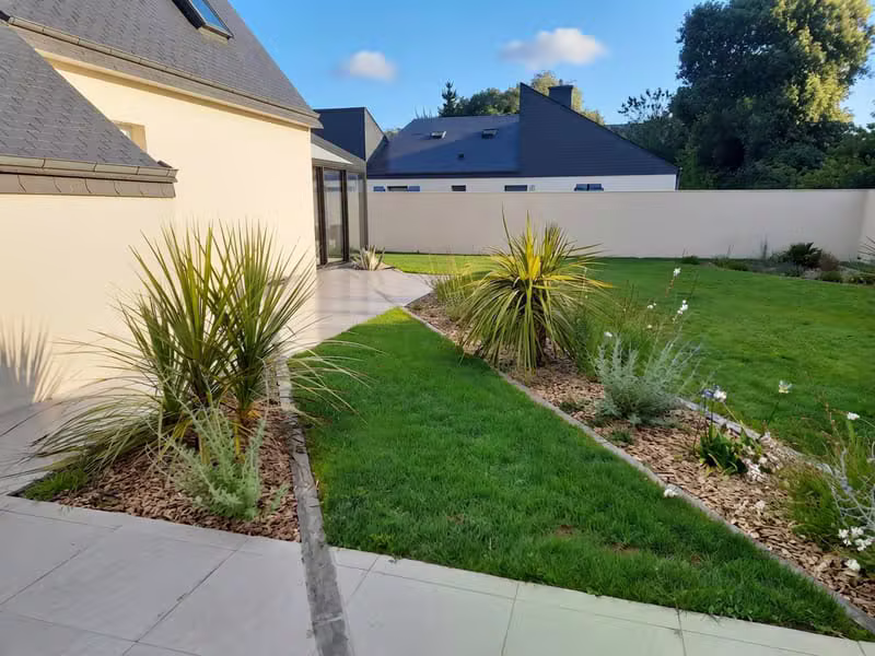 Jardin moderne
