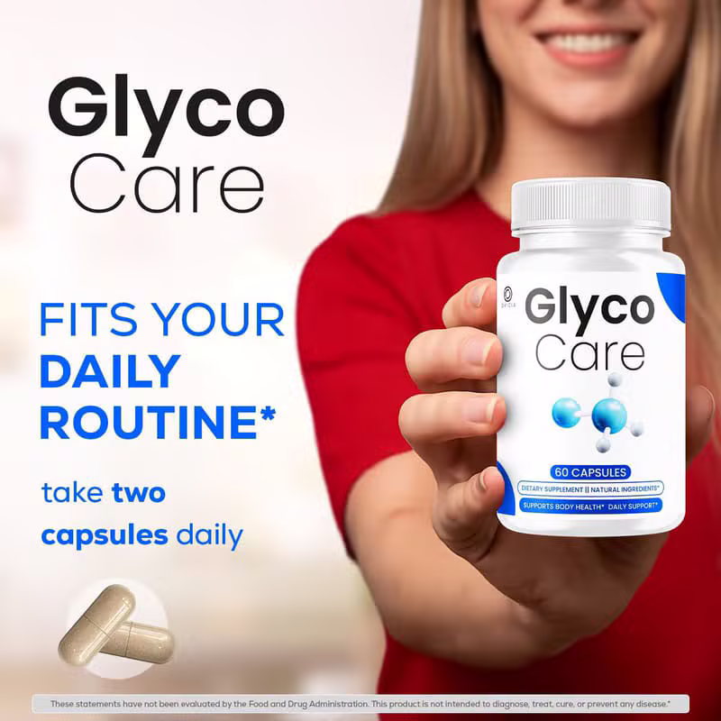Glyco Care Supplement Bottle