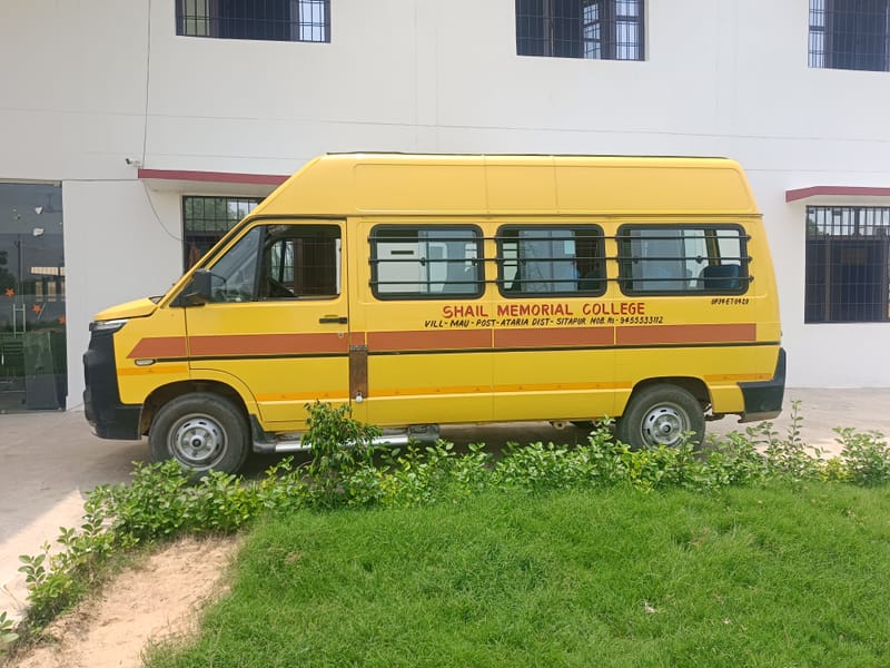 Shail Memorial College school bus