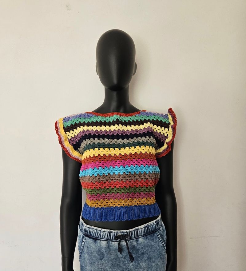 Retro top (2kanten draagbaar)