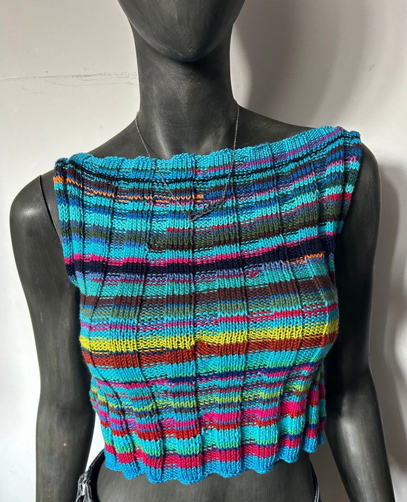 Reversible top (2 kanten draadbaar)