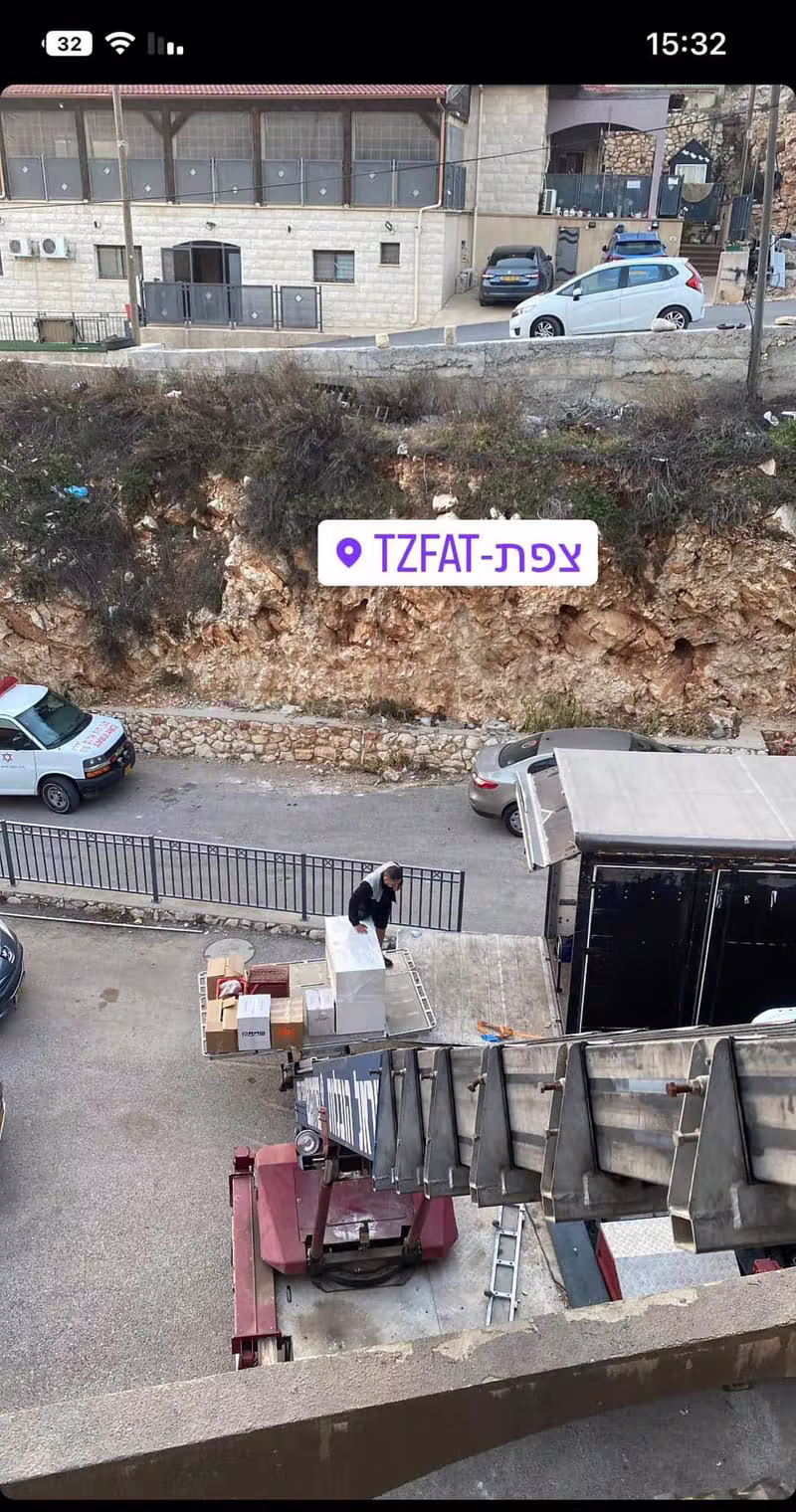תמונה מהשטח של יאסו הובלות