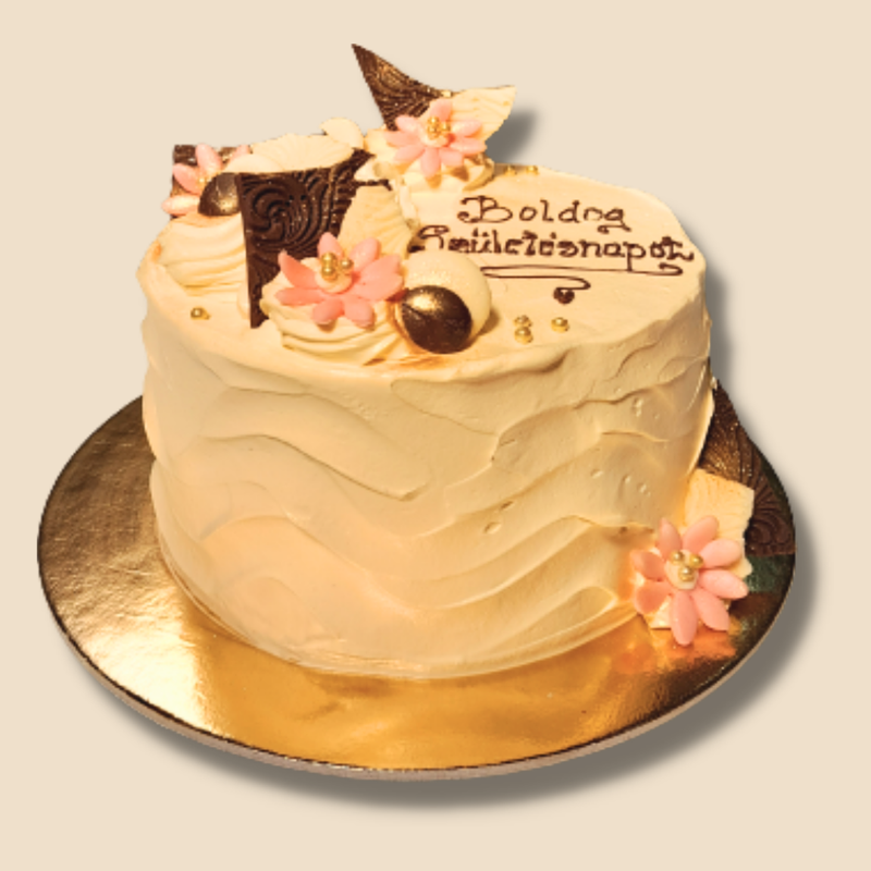 4 szeletes – Vanília torta – 10 cm Ø