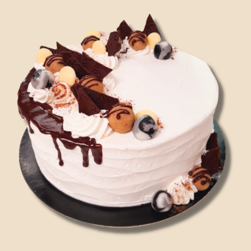8 szeletes – Gesztenye torta – 16 cm Ø