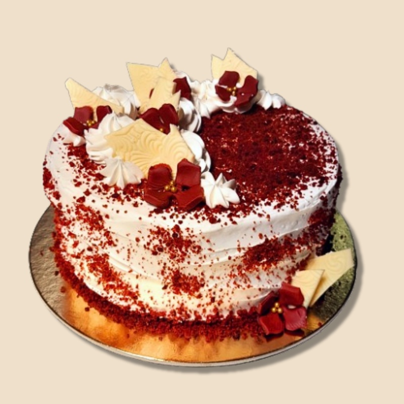 8 szeletes – Vörösbársony torta – 16 cm Ø