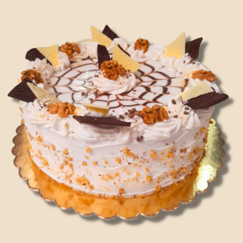16 szeletes – Eszterházy torta – 22 cm Ø torta rendelés Pécs - Alice's Cake Cukrászda