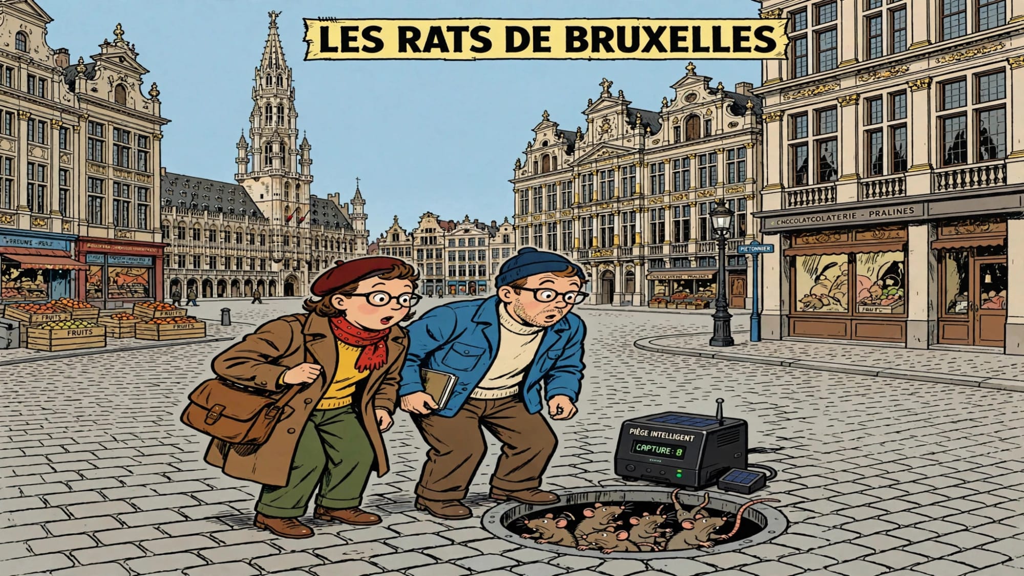 LES RATS DE BRUXELLES : une aventure au cœur du piétonnier