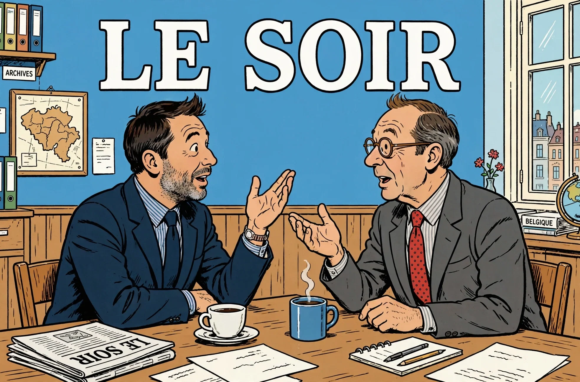 Bouchez face à Colmant : deux visions de la Belgique