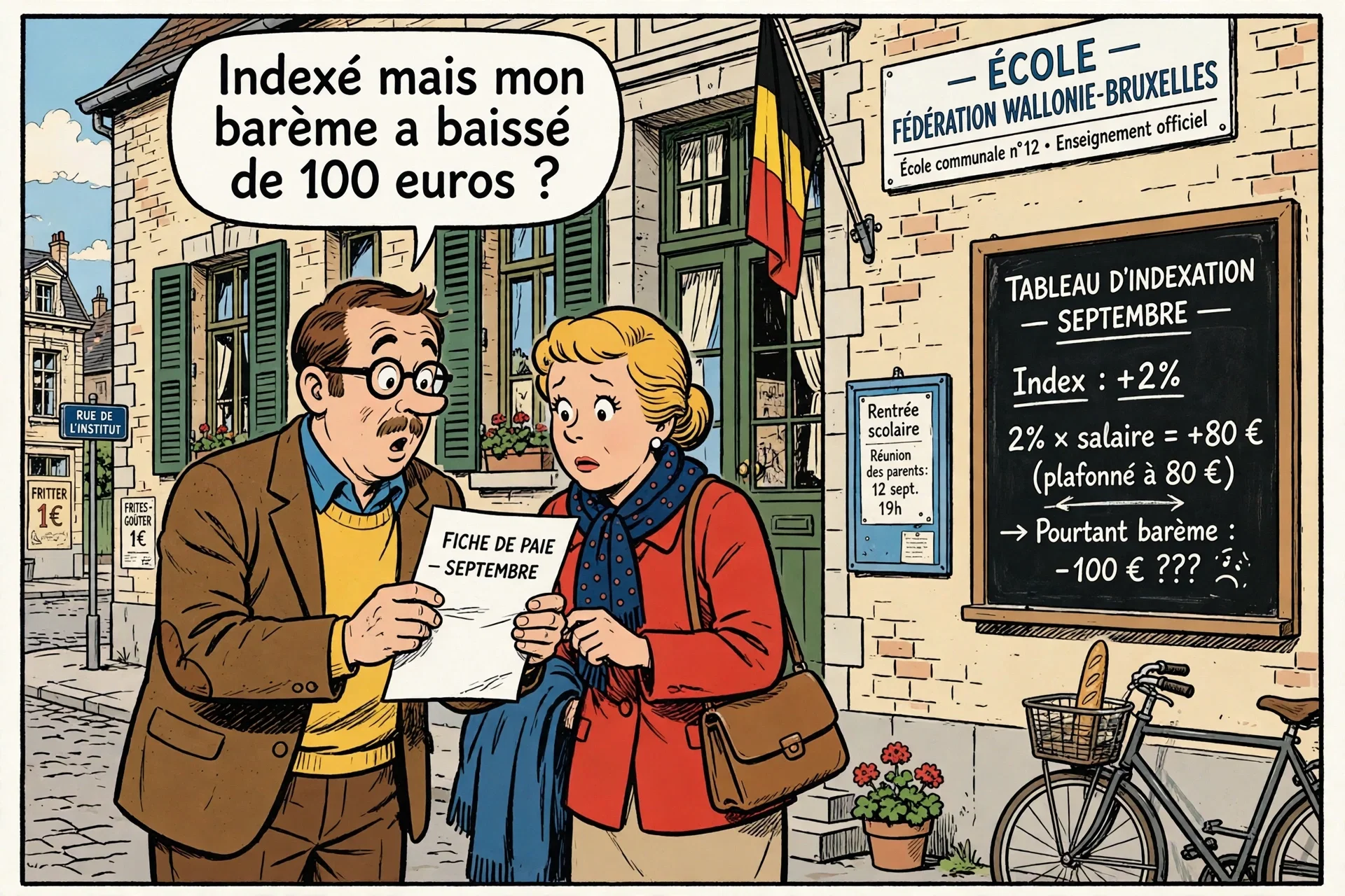 Belgique : indexés mais appauvris ? Le nouveau plafonnement qui fait baisser les barèmes