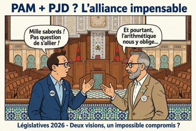 Maroc - Législatives 2026 : PAM-PJD, l'alliance impensable qui pourrait gouverner