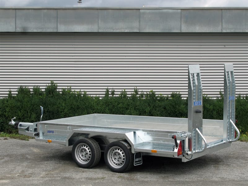 Remolque Portamaquinaria SARIS Magnum – 3.500 kg – 306 × 168 cm