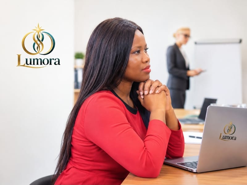 Business coach listening empathetically to a client