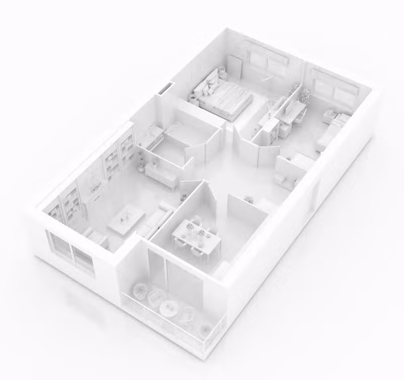 2 Bedroom Plan