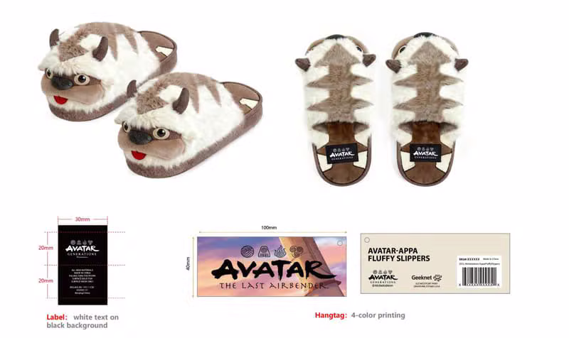 Paramount Licensed Plush - Slipper Design