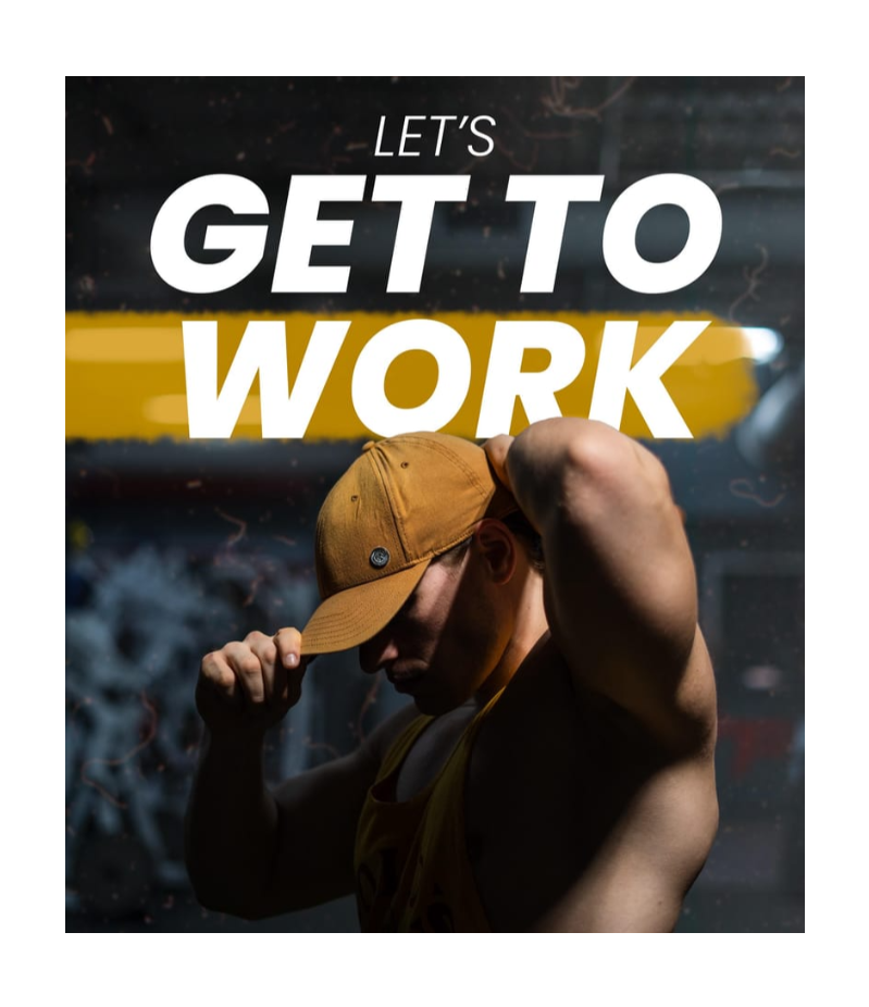 Strong man lifting in a dark gym