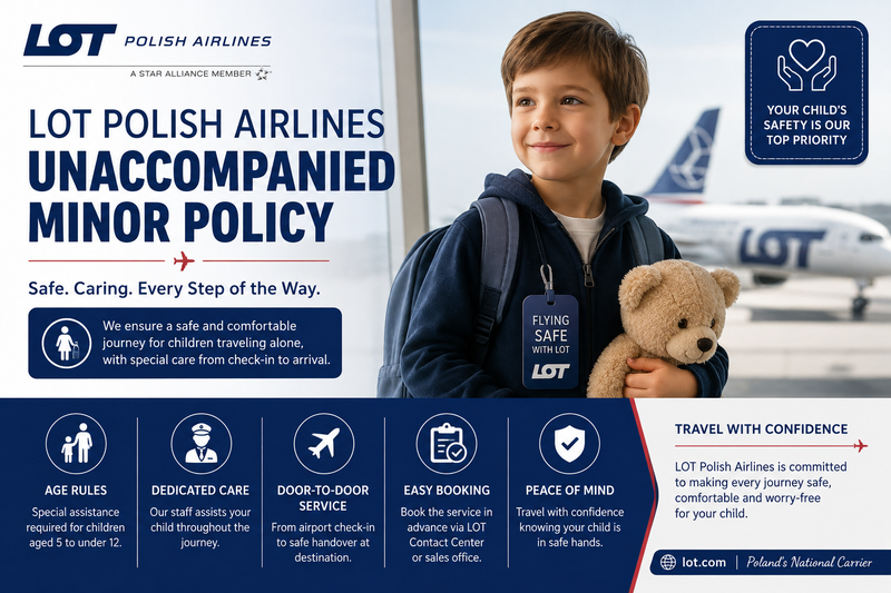 What Happens If LOT Cancels an Unaccompanied Minor’s Flight?