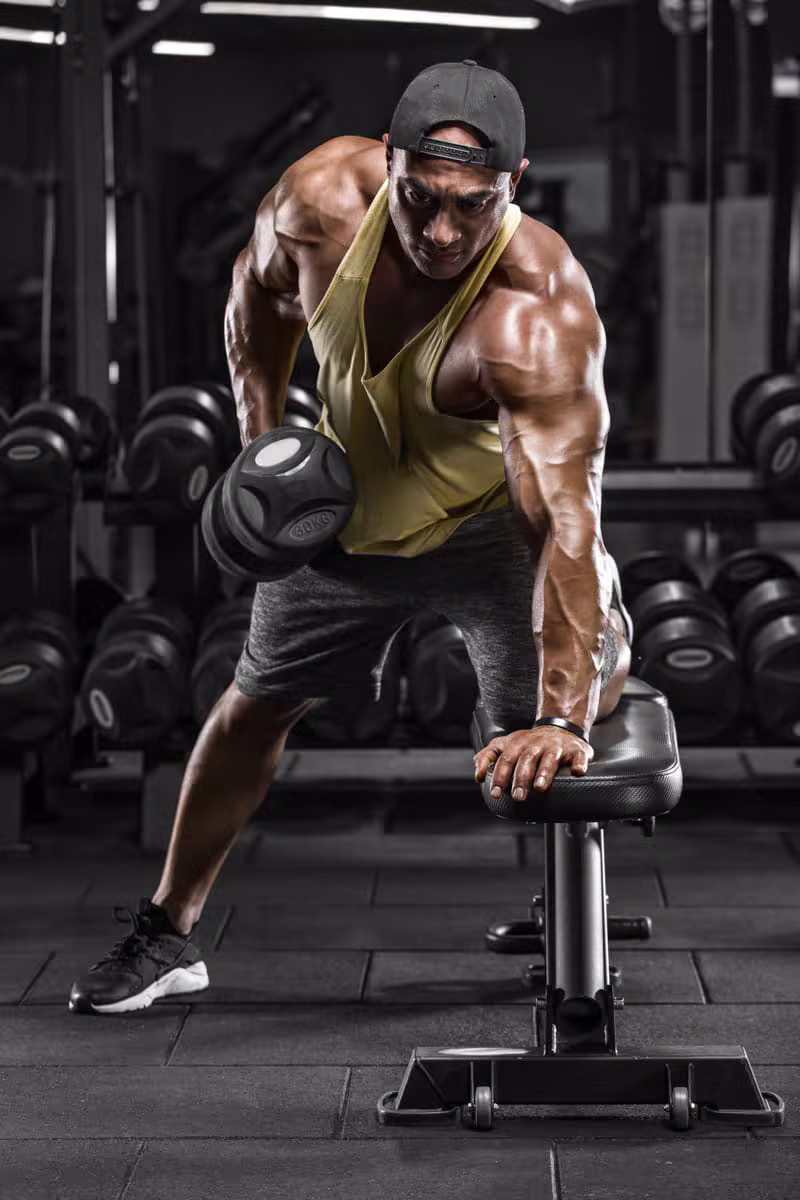 Athlete performing a heavy lift with perfect form