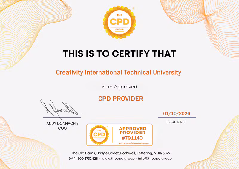 جامعة الإبداع التقنية الدولية تحصل على اعتماد CPD الرسمي من المملكة المتحدة