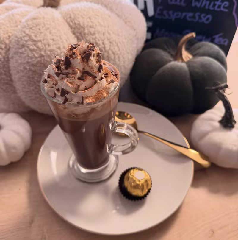 Delicious hot chocolate