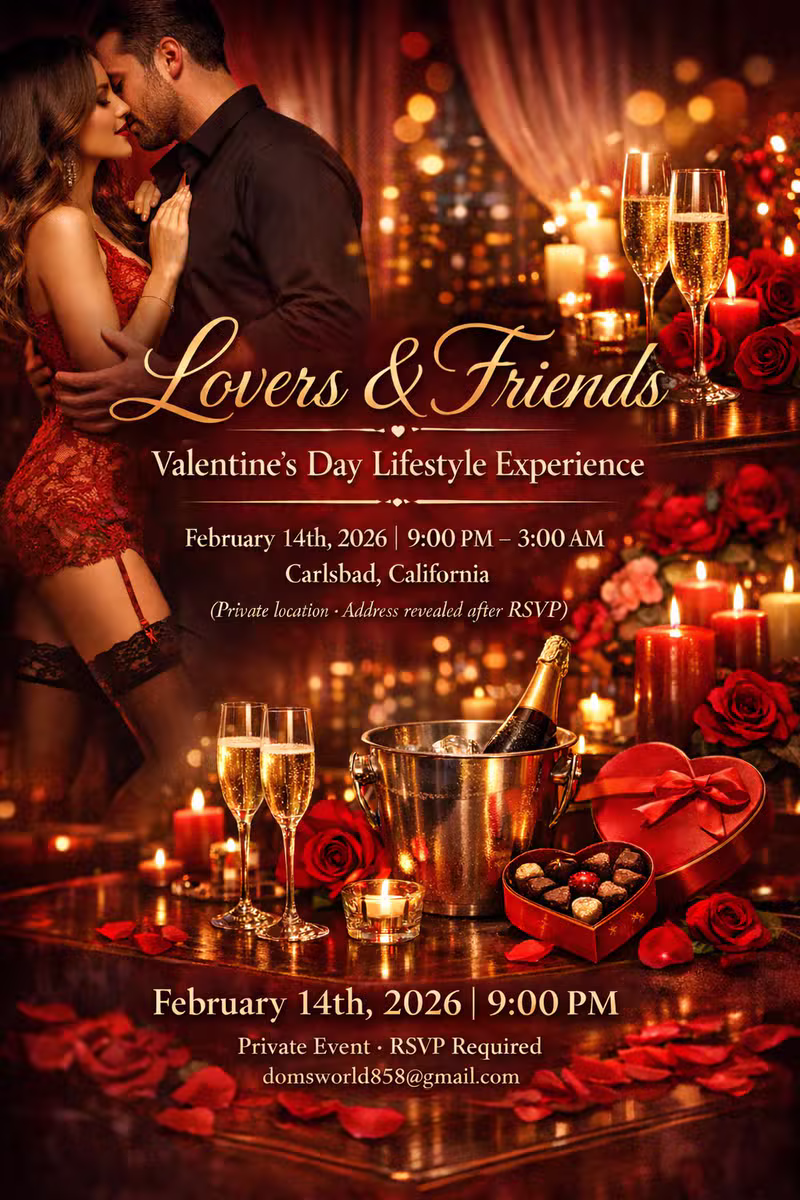 Lovers & Friends Valentine's Day Lifestyle Experience