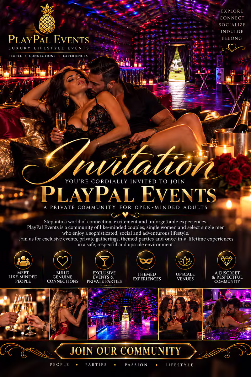PlayPal Events Community Invitation