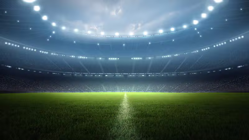 Evening match under the lights