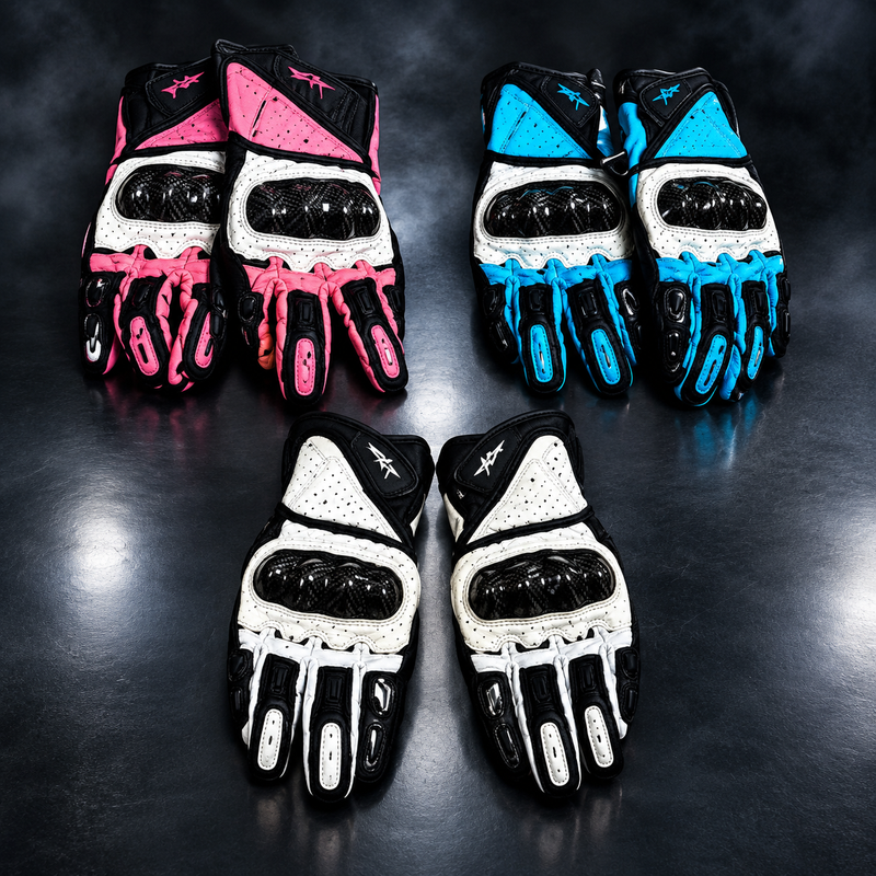 Guantes de Cuero Riding Tribe