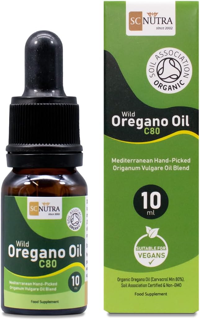 Organic Wild Oregano Oil C80 10ml