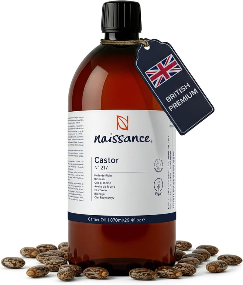 Naissance Cold Pressed Castor Oil 870ml