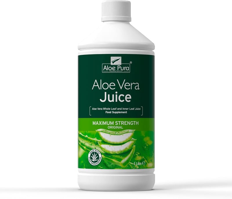 Aloe Pura Aloe Vera Maximum Strength Juice 1ltr