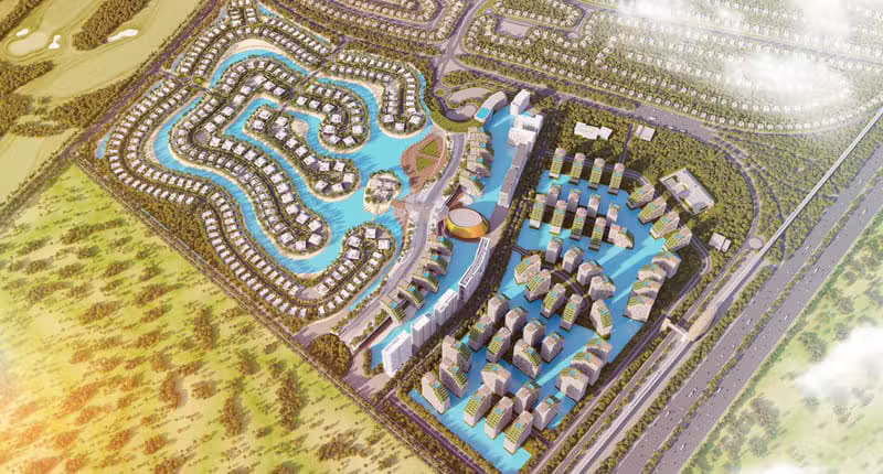 Luxury Development Aerial view