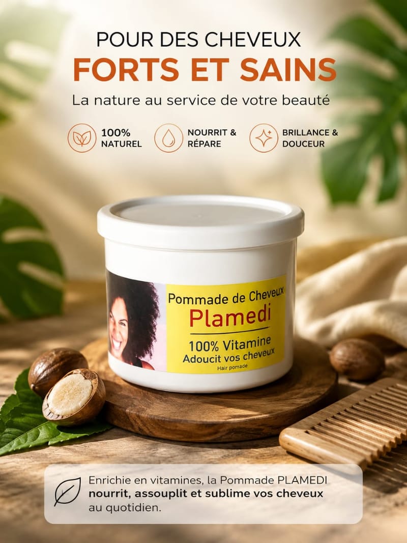 La pommade capillaire Plamed
