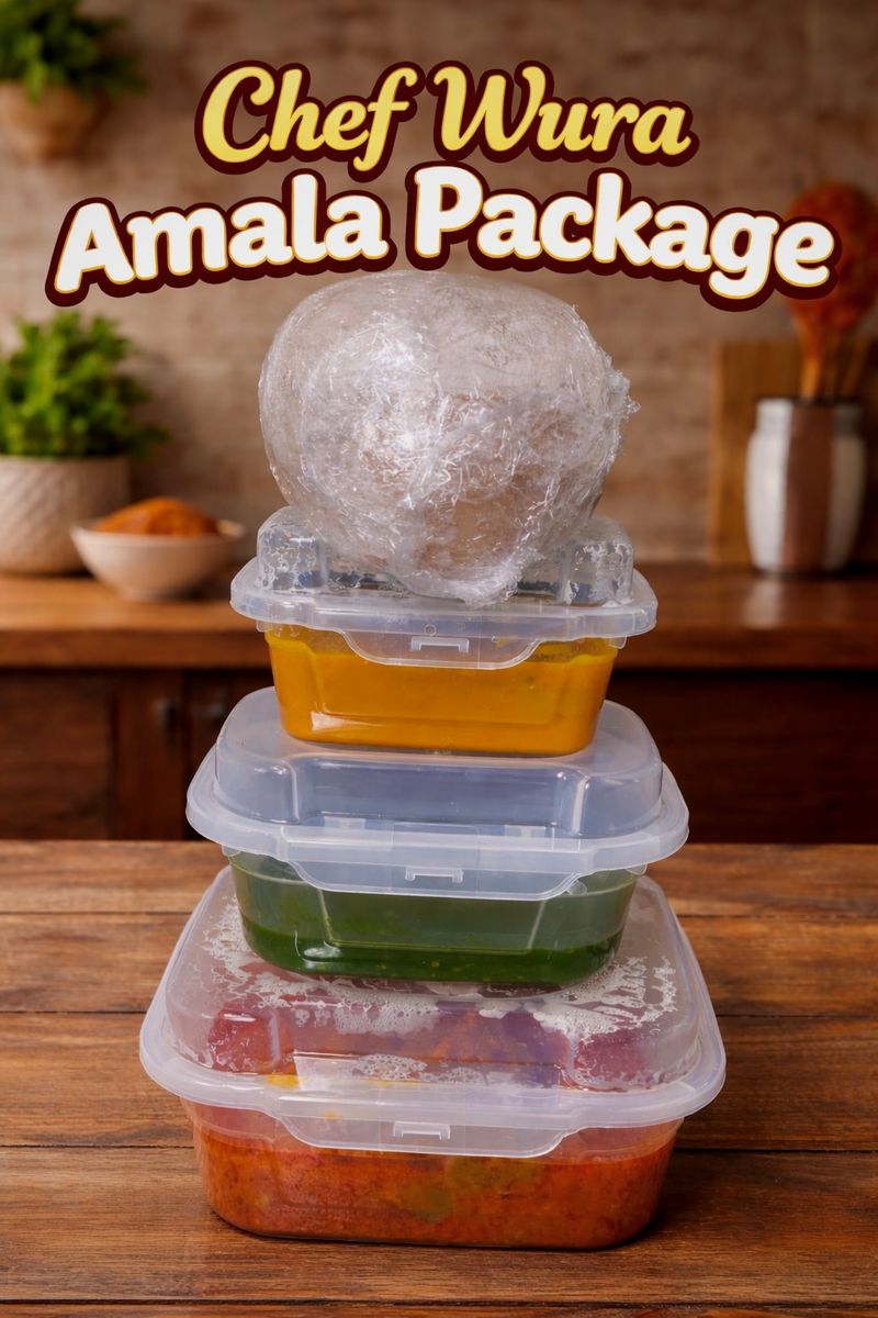 AMALA PACKAGE prepared for catering