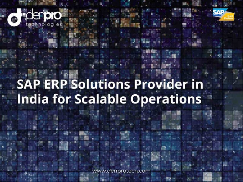 SAP ERP Solutions Provider in India 