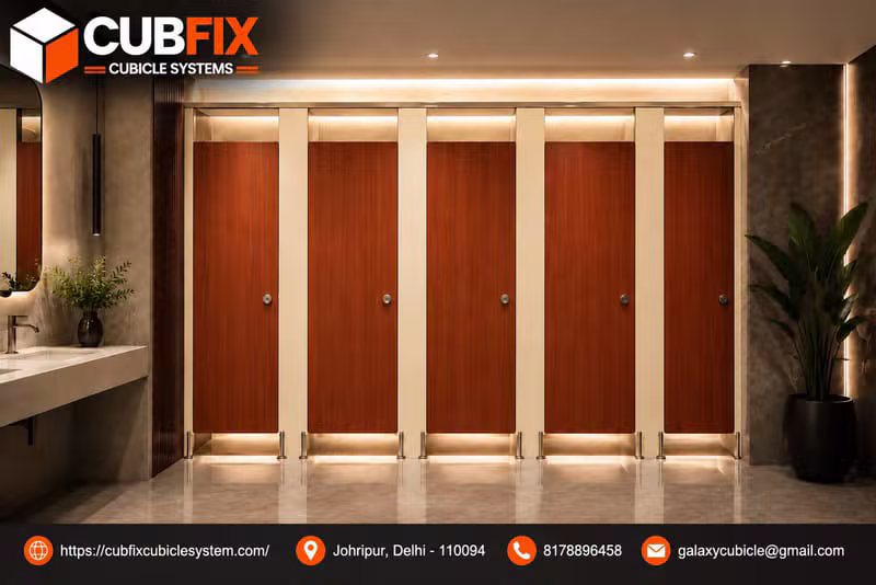 Phenolic Core toilet cubicle system
