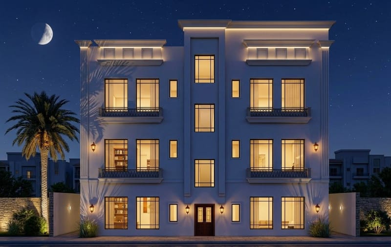 شقق سكنية حي النور - الدمام - صورة من المشروع