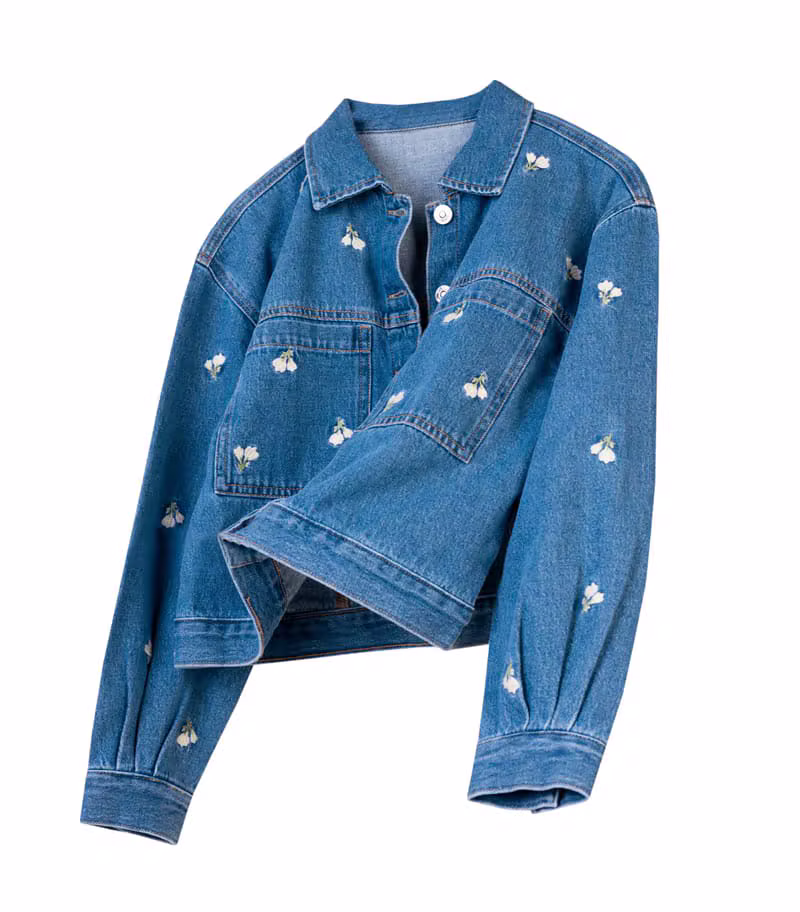 Kids Denim Dungarees