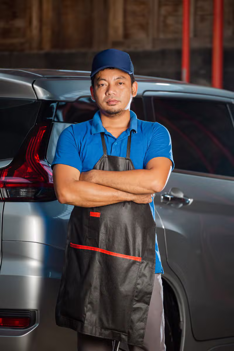 Portrait of Dario Rossi, Paint Protection Specialist at Jony BST Motors