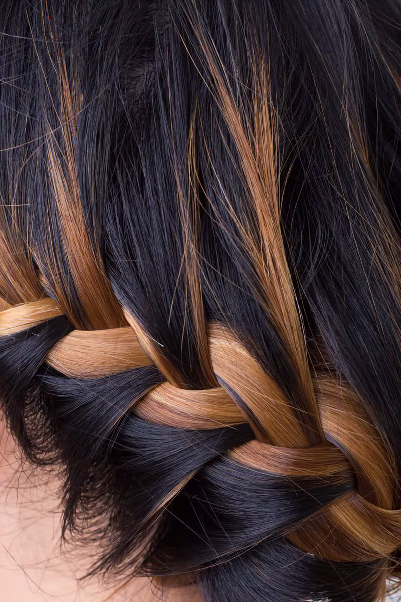 Amaracyn portfolio look: bridal updo with loose waves