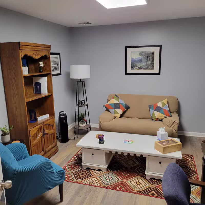 In-person therapy office