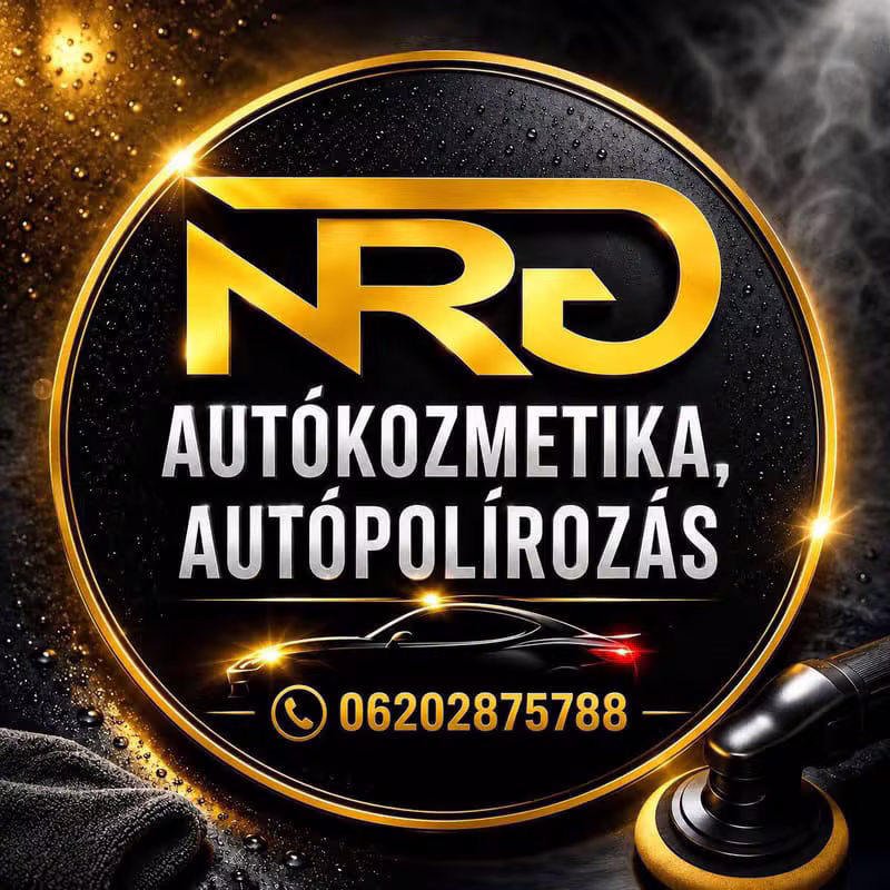 NRGPolír Autókozmetika Logó