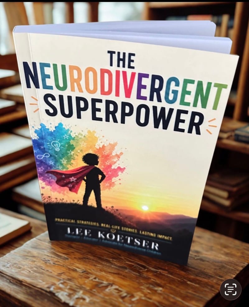 Empowered child feeling like a superher
