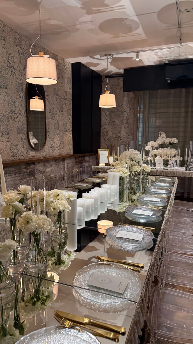 Ezmer VIP room and elegant event setup