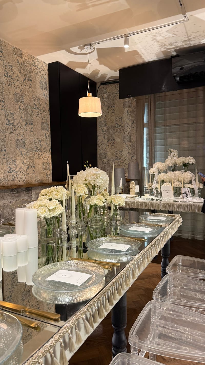 Ezmer VIP room and elegant event setup