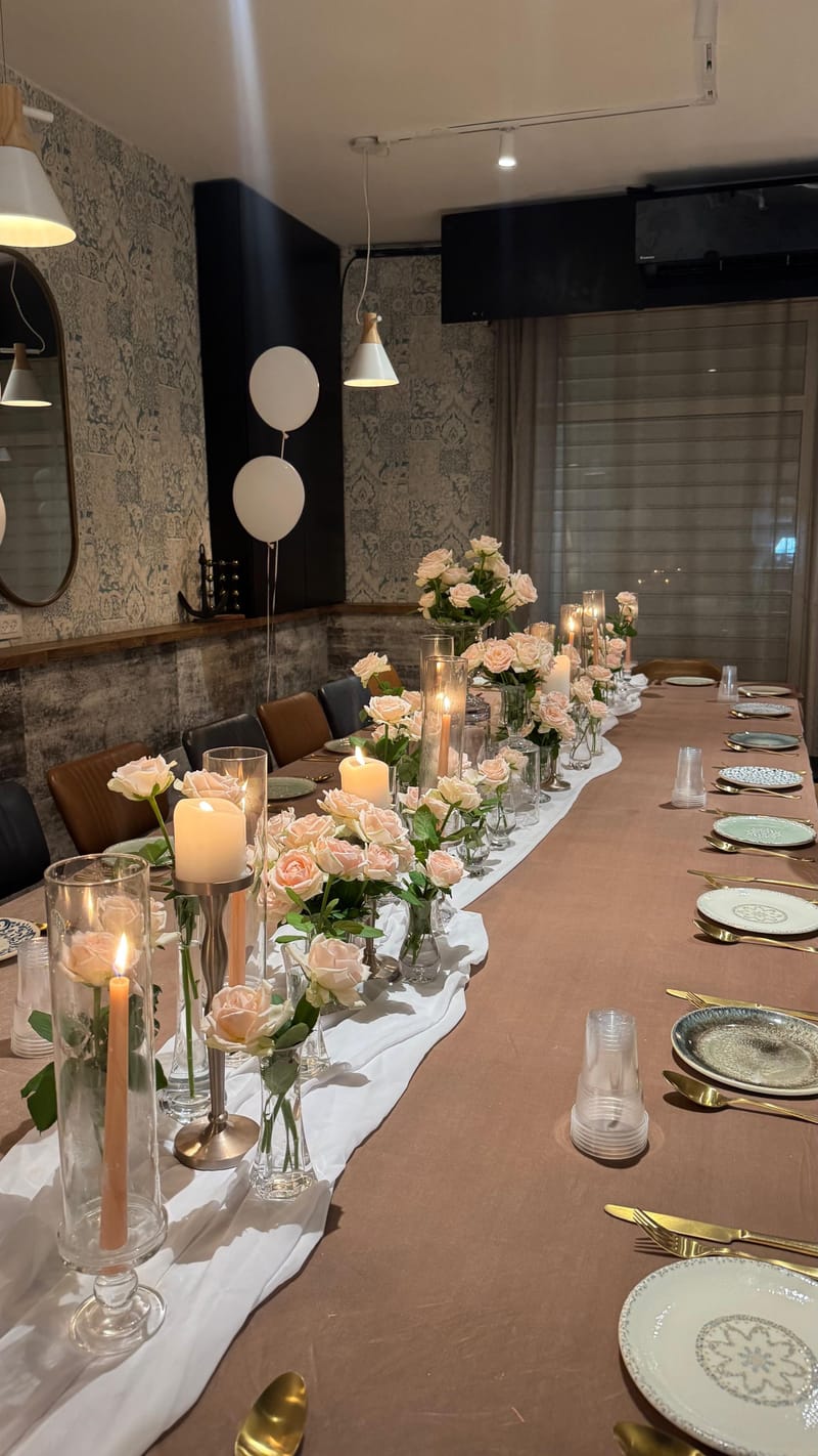 Ezmer VIP Room celebration setup
