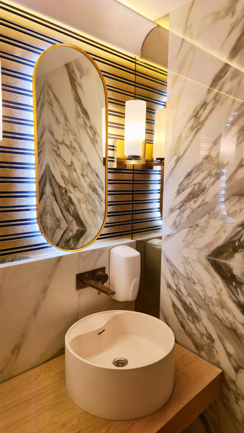 Newly renovated modern interior living space