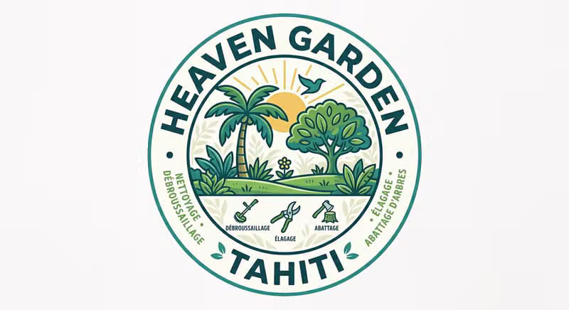 Logo HEAVEN GARDEN TAHITI