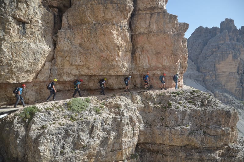 Ferrata del Monte Paterno giugno 2024