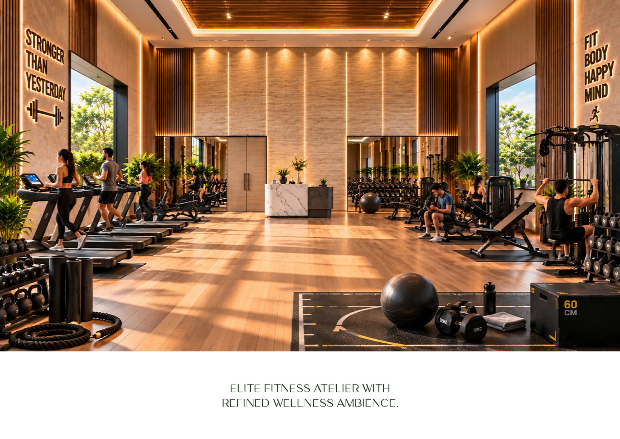FULLY EQUIPPED GYMNASIUM