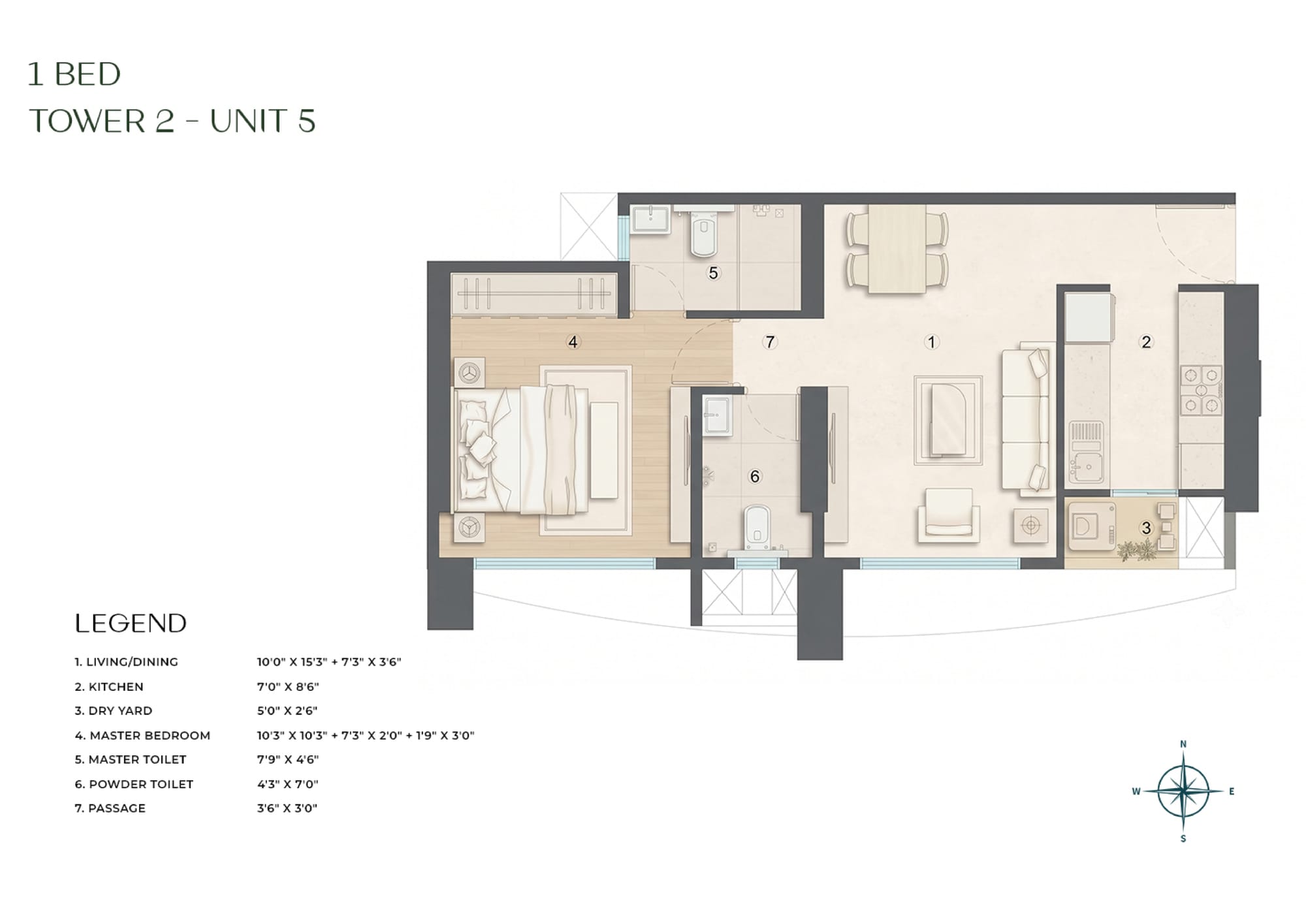 2BHK UNIT
